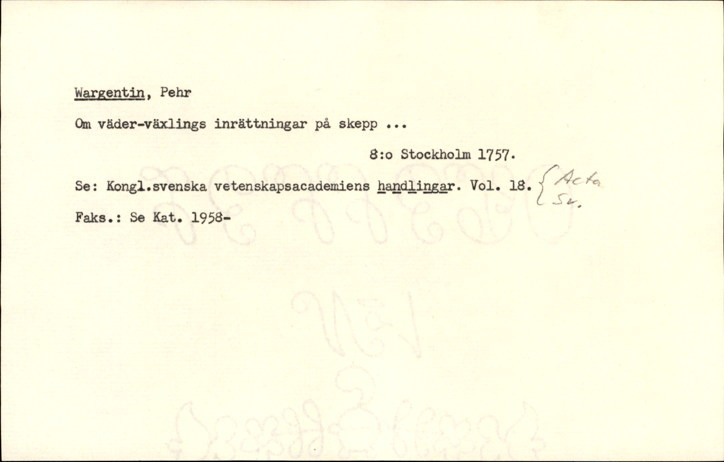 Catalogue Card_909941
