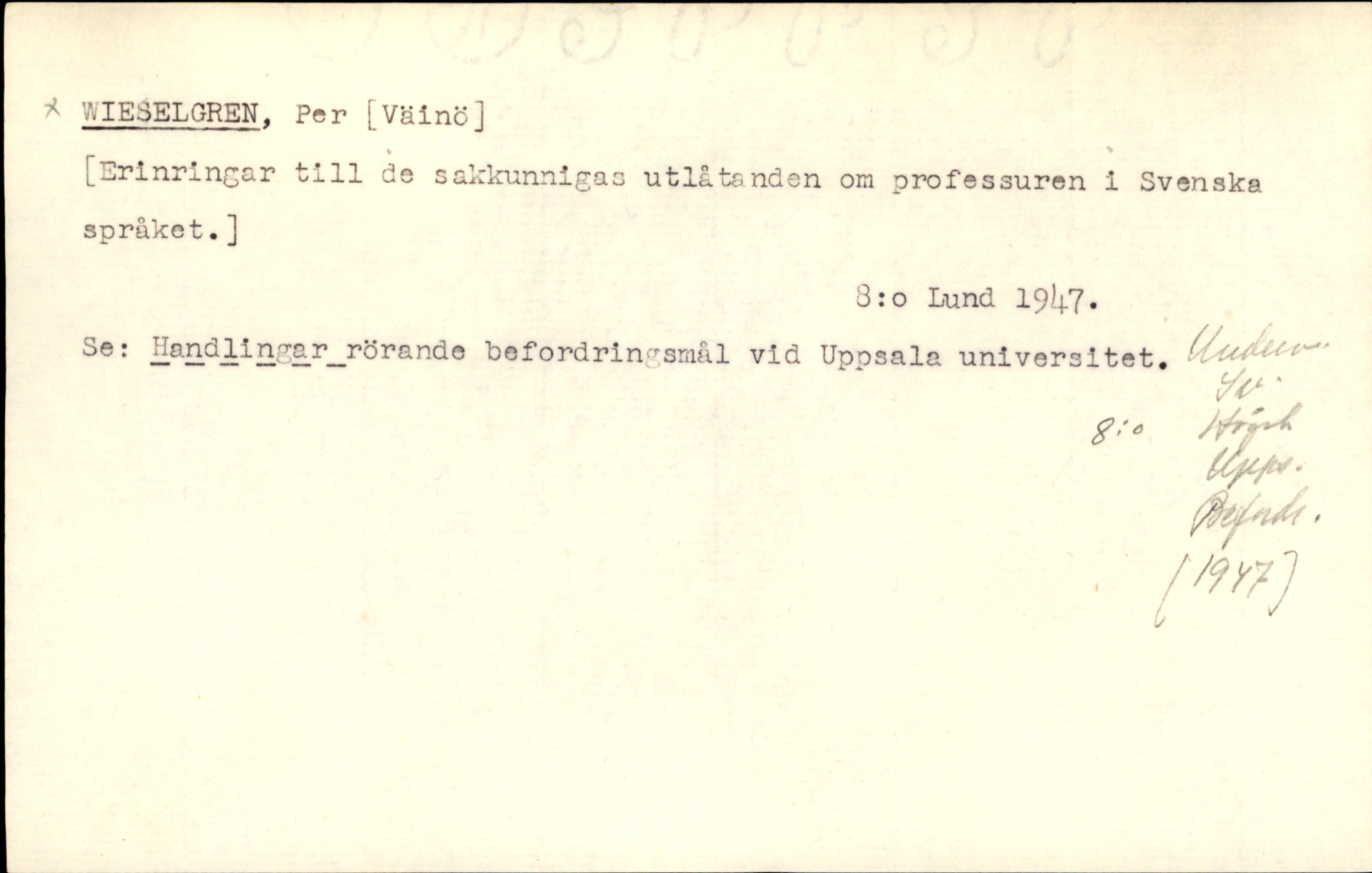 Catalogue Card_930648