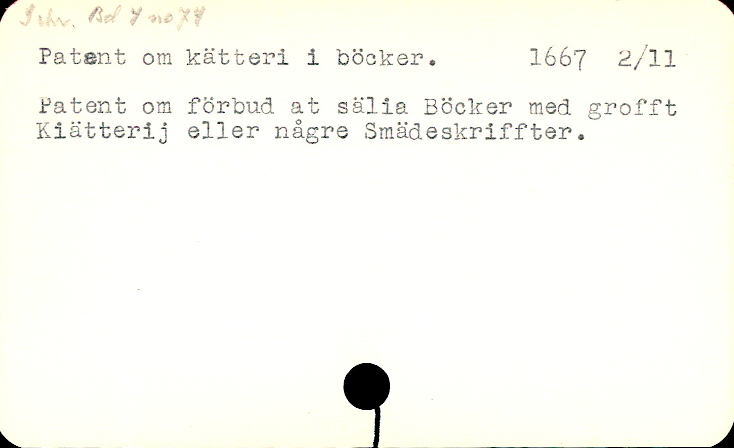 Katalogkort