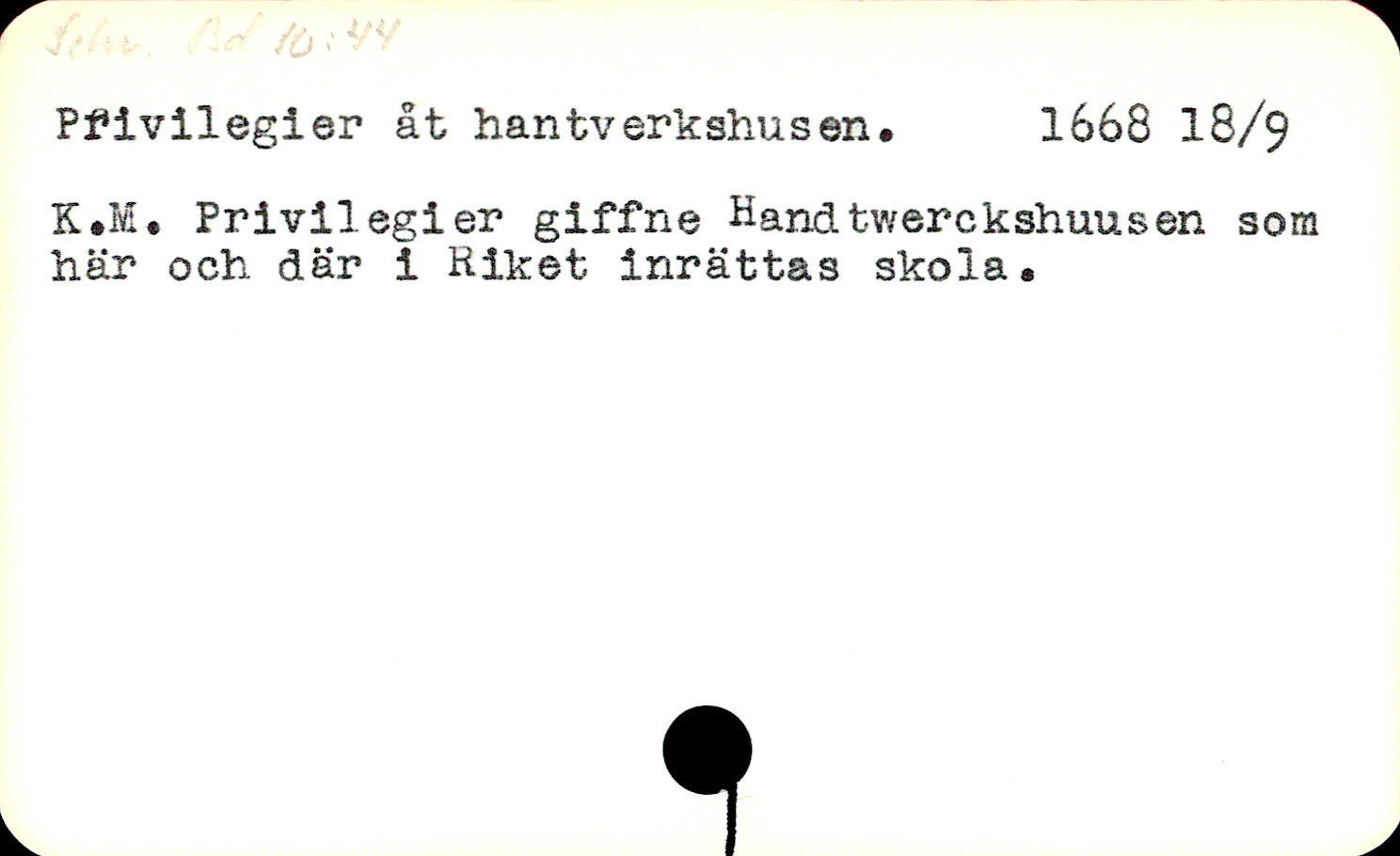 Katalogkort