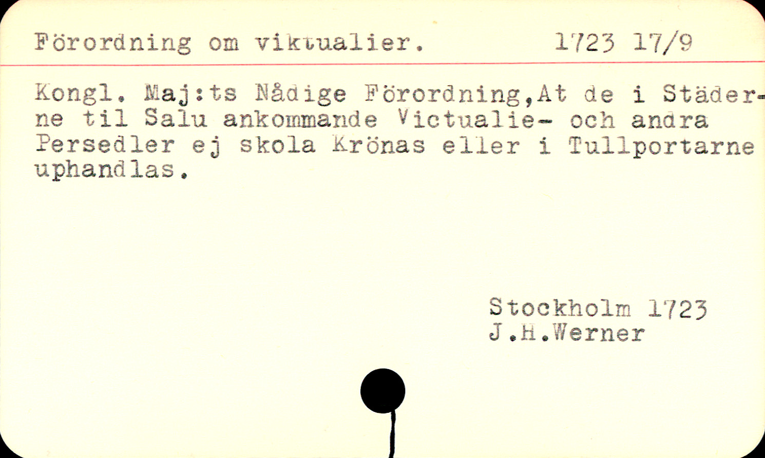 Katalogkort