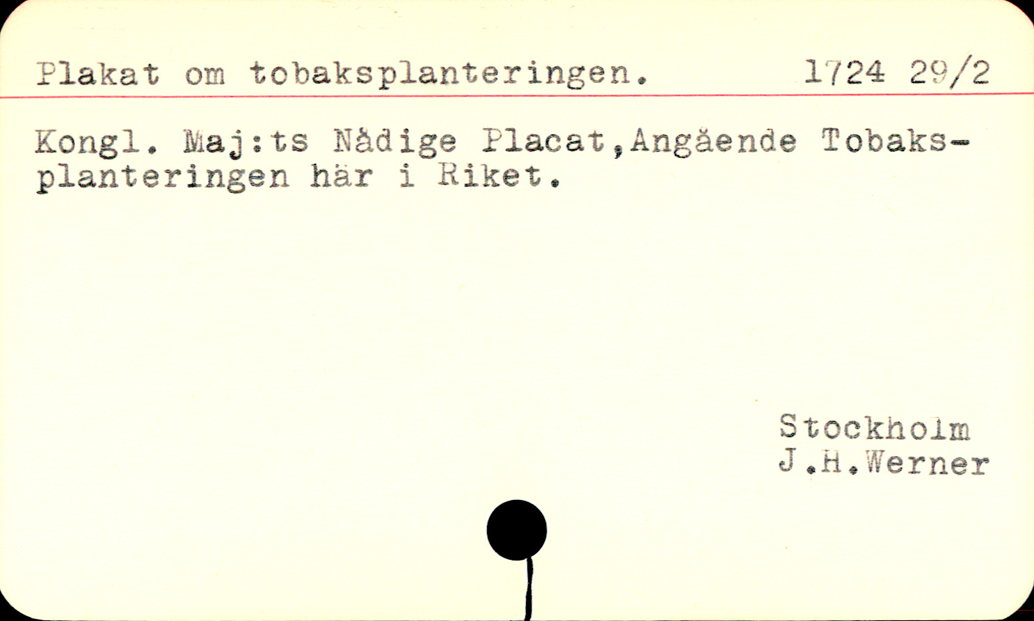 Katalogkort