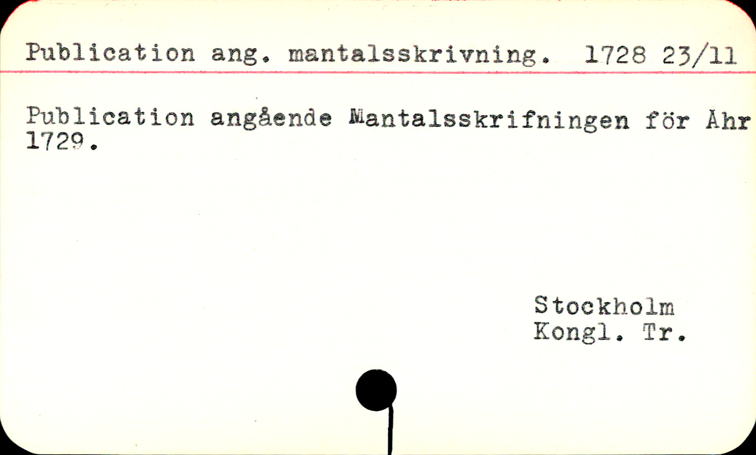 Katalogkort