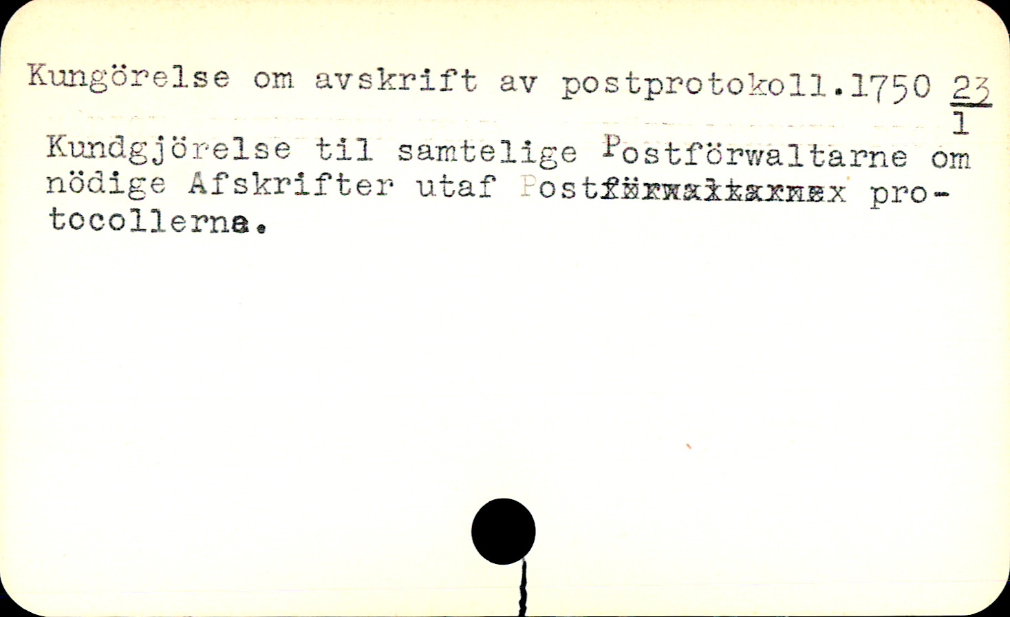 Katalogkort