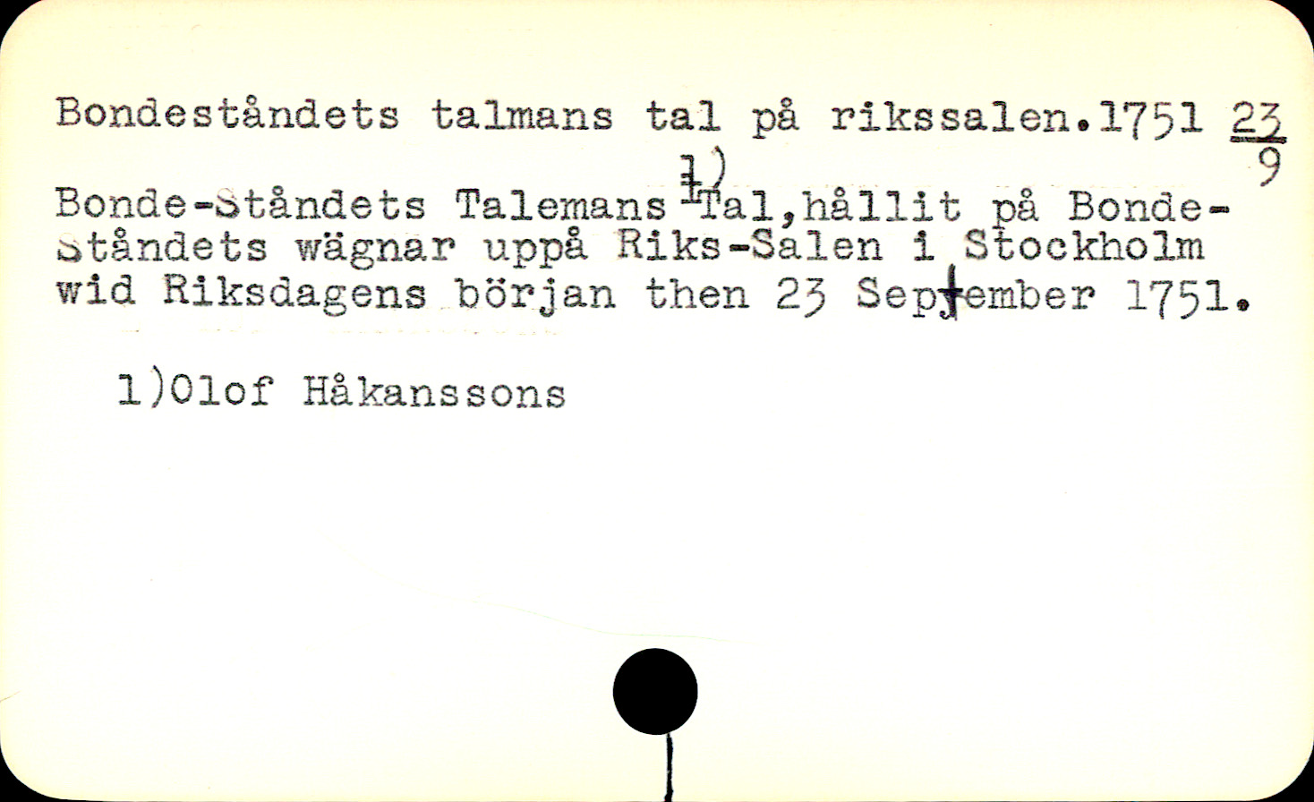 Katalogkort
