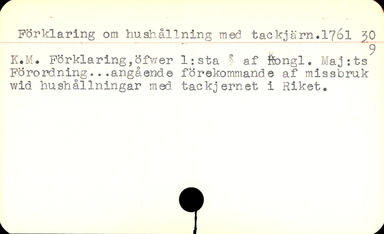 Catalogue Card_60530