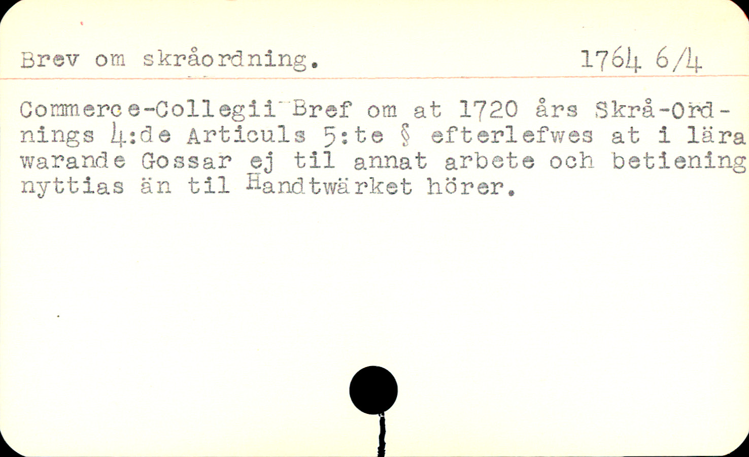 Catalogue Card_60733