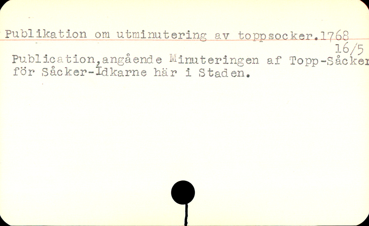 Catalogue Card_61030