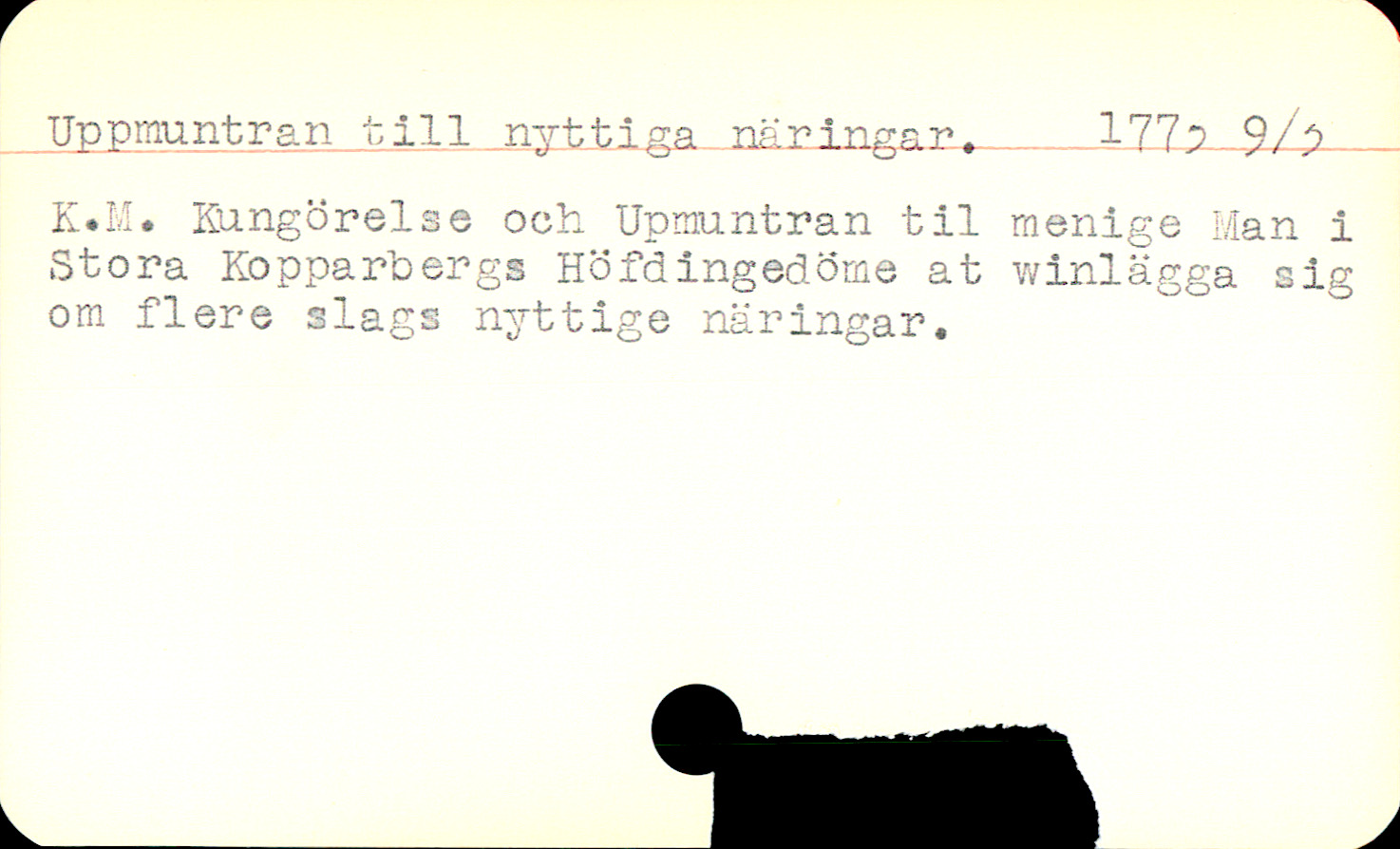 Catalogue Card_61364