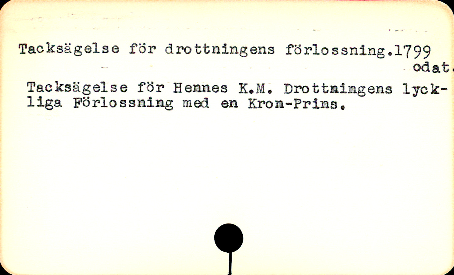 Catalogue Card_63031