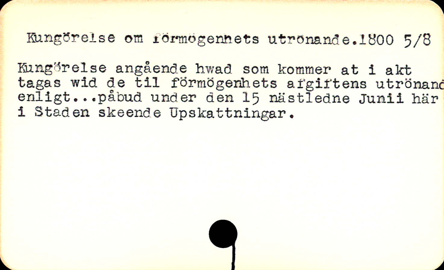 Catalogue Card_63070