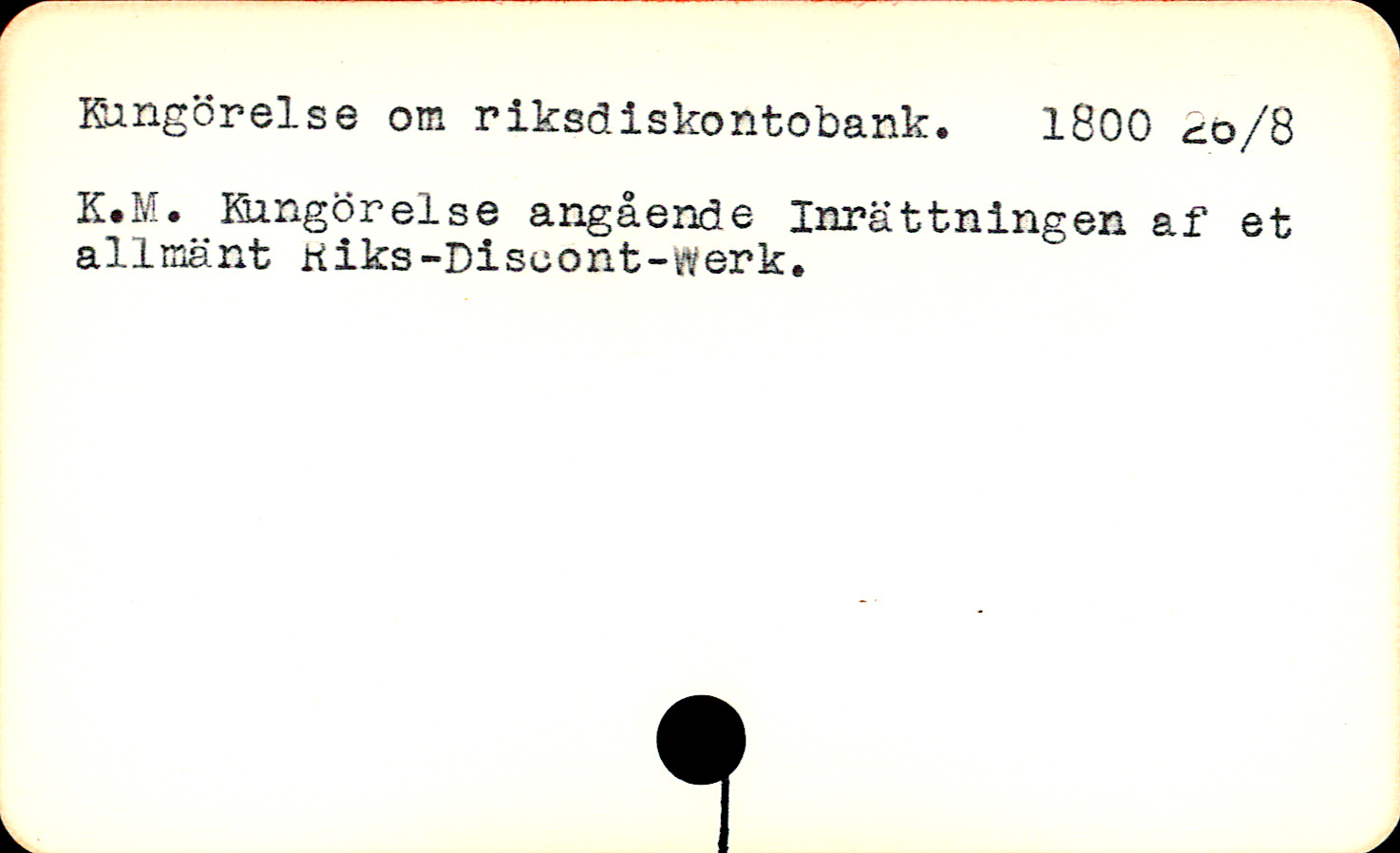 Catalogue Card_63074