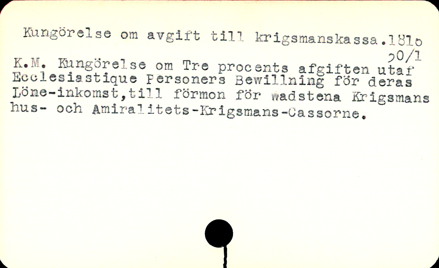 Catalogue Card_64246