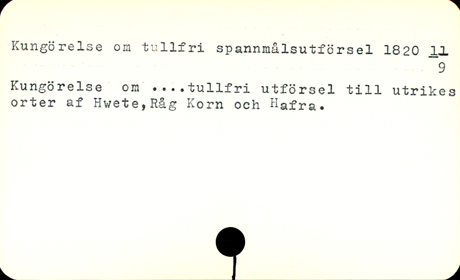 Catalogue Card_64630