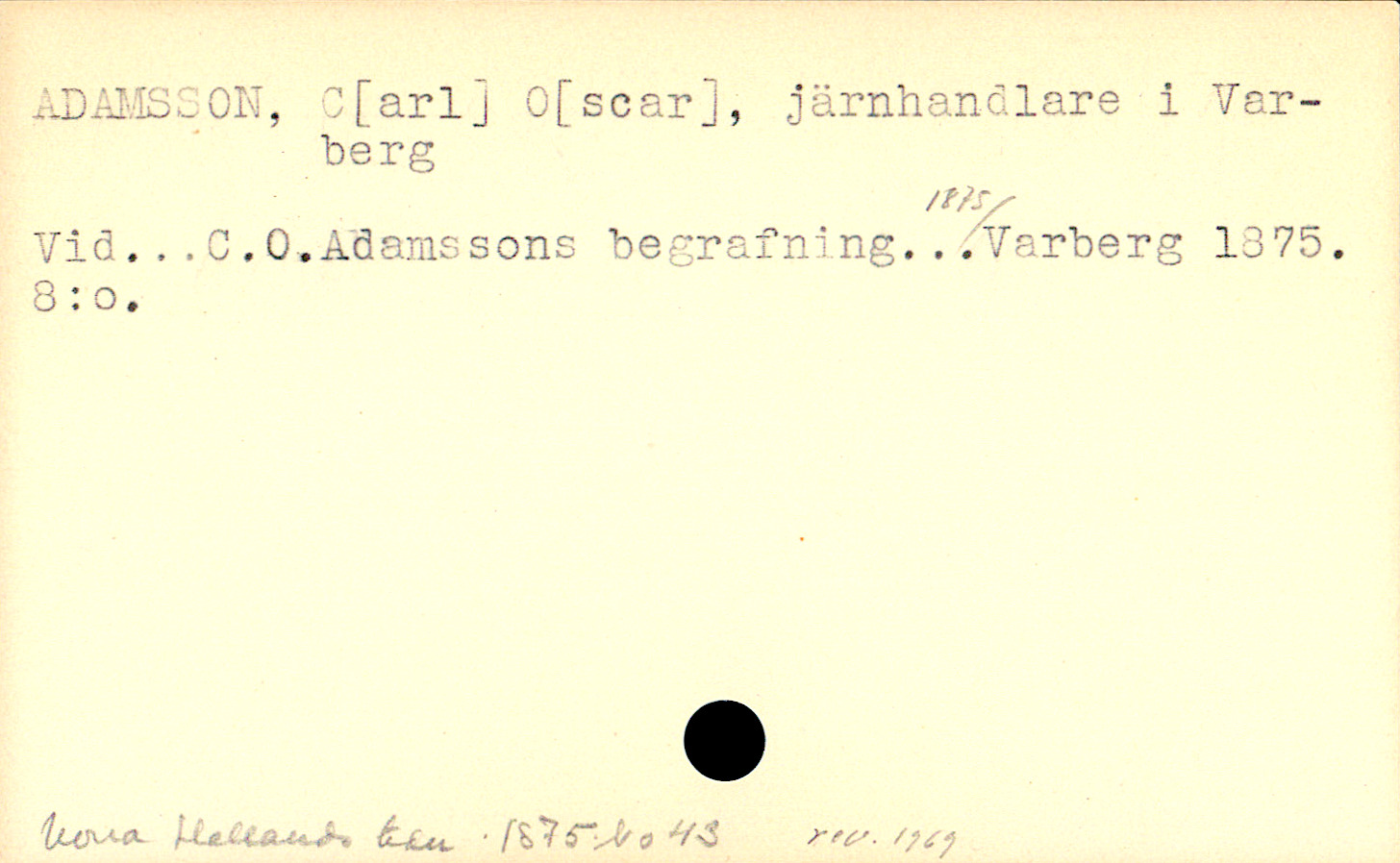 Catalogue Card_105899