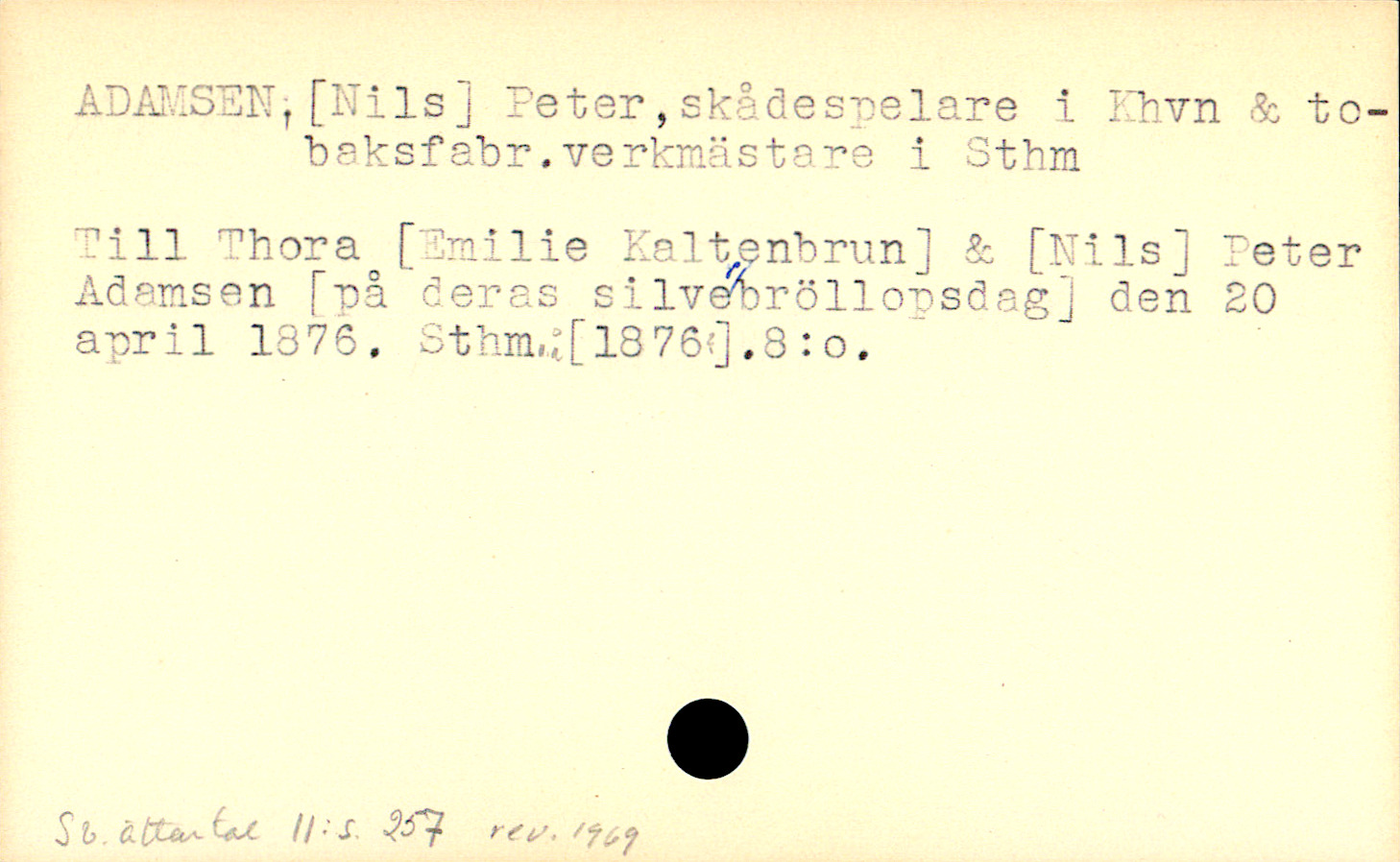 Catalogue Card_105900