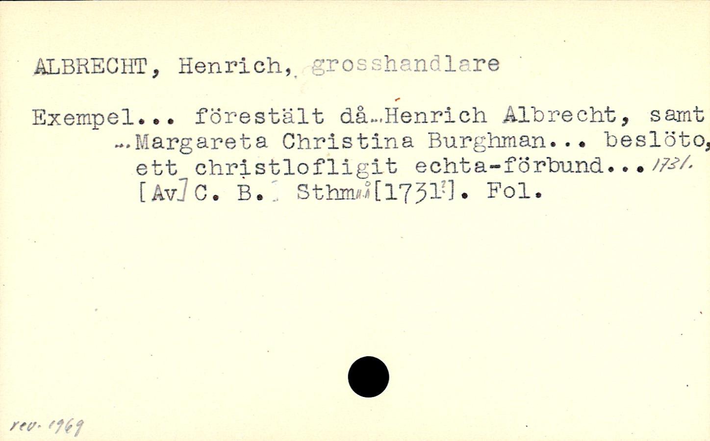 Catalogue Card_106140