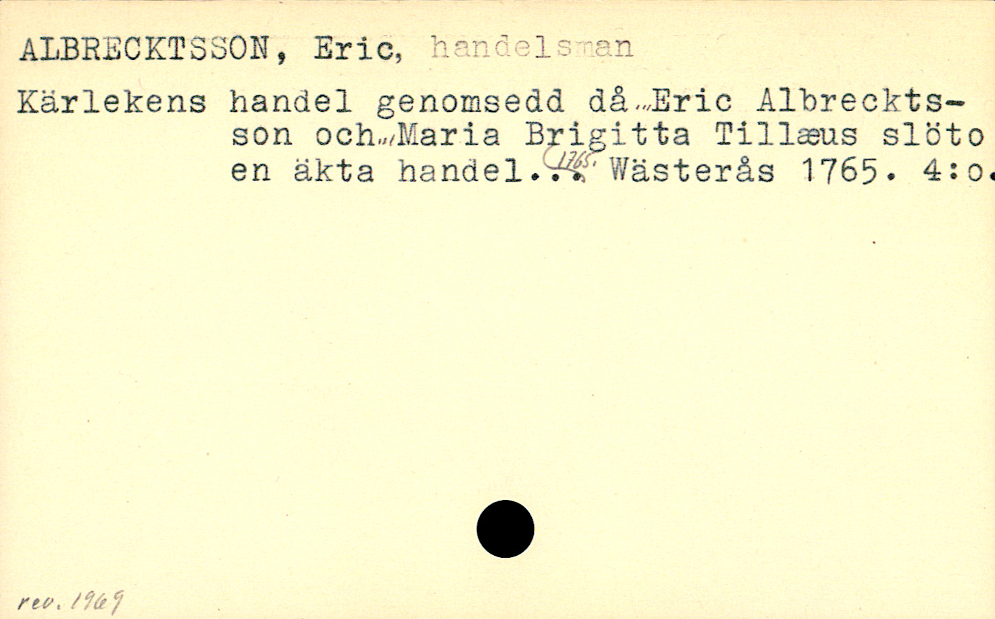 Catalogue Card_106143