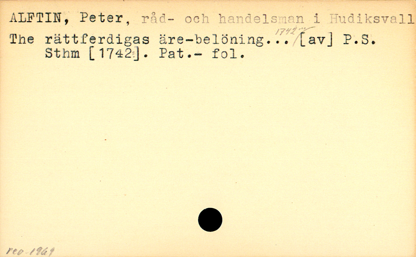 Catalogue Card_106160