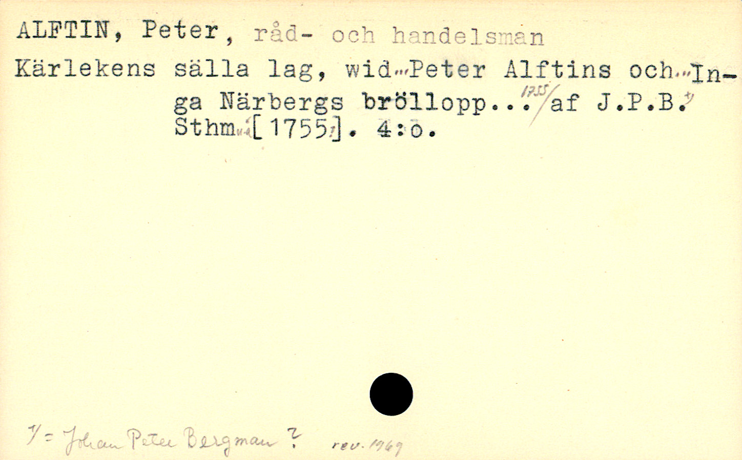 Catalogue Card_106161