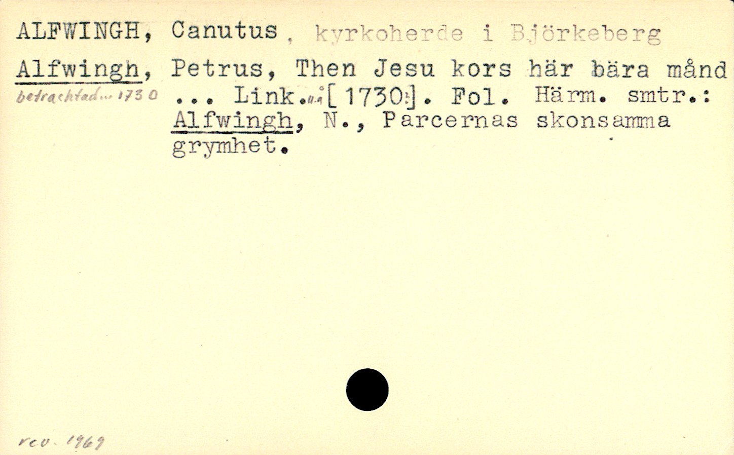 Catalogue Card_106162