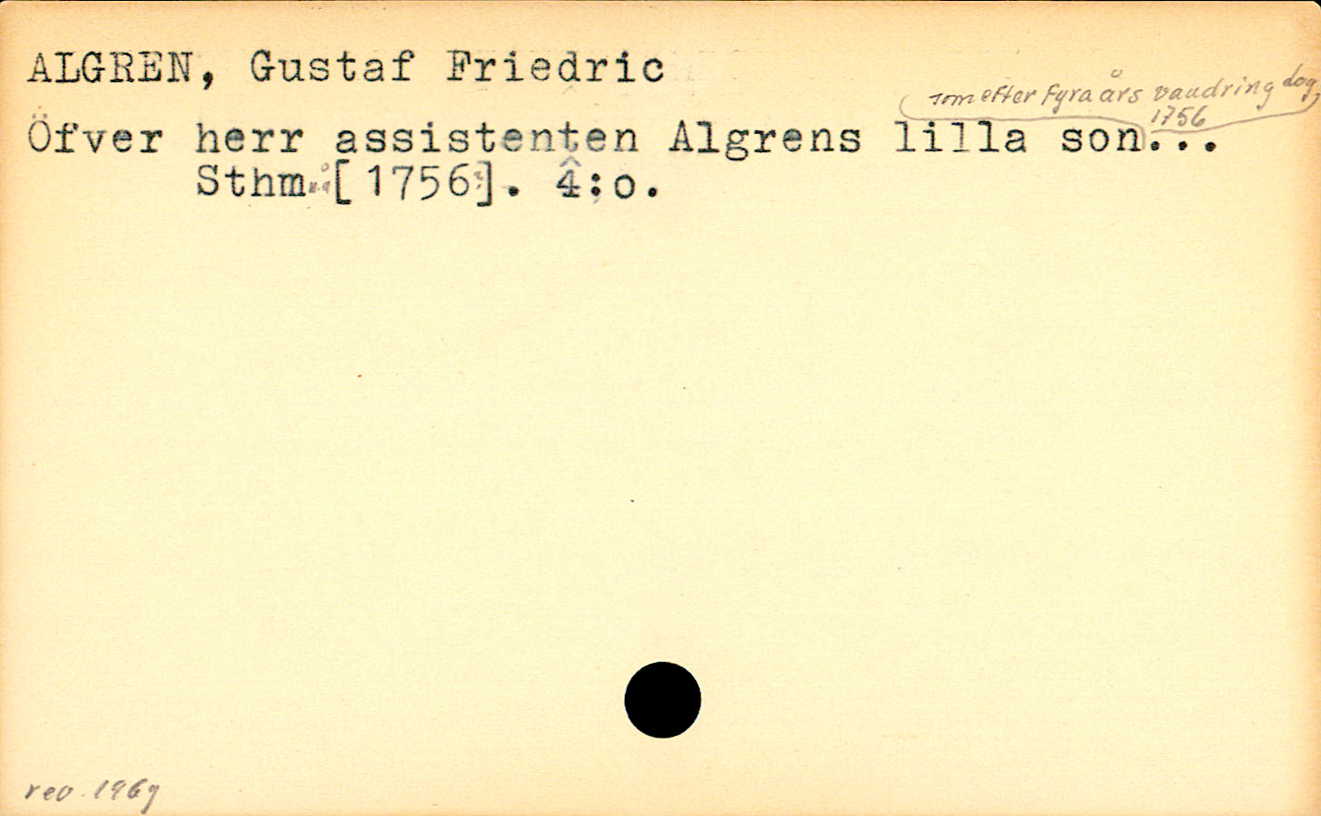 Catalogue Card_106167
