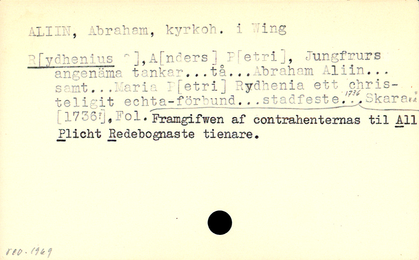 Catalogue Card_106168