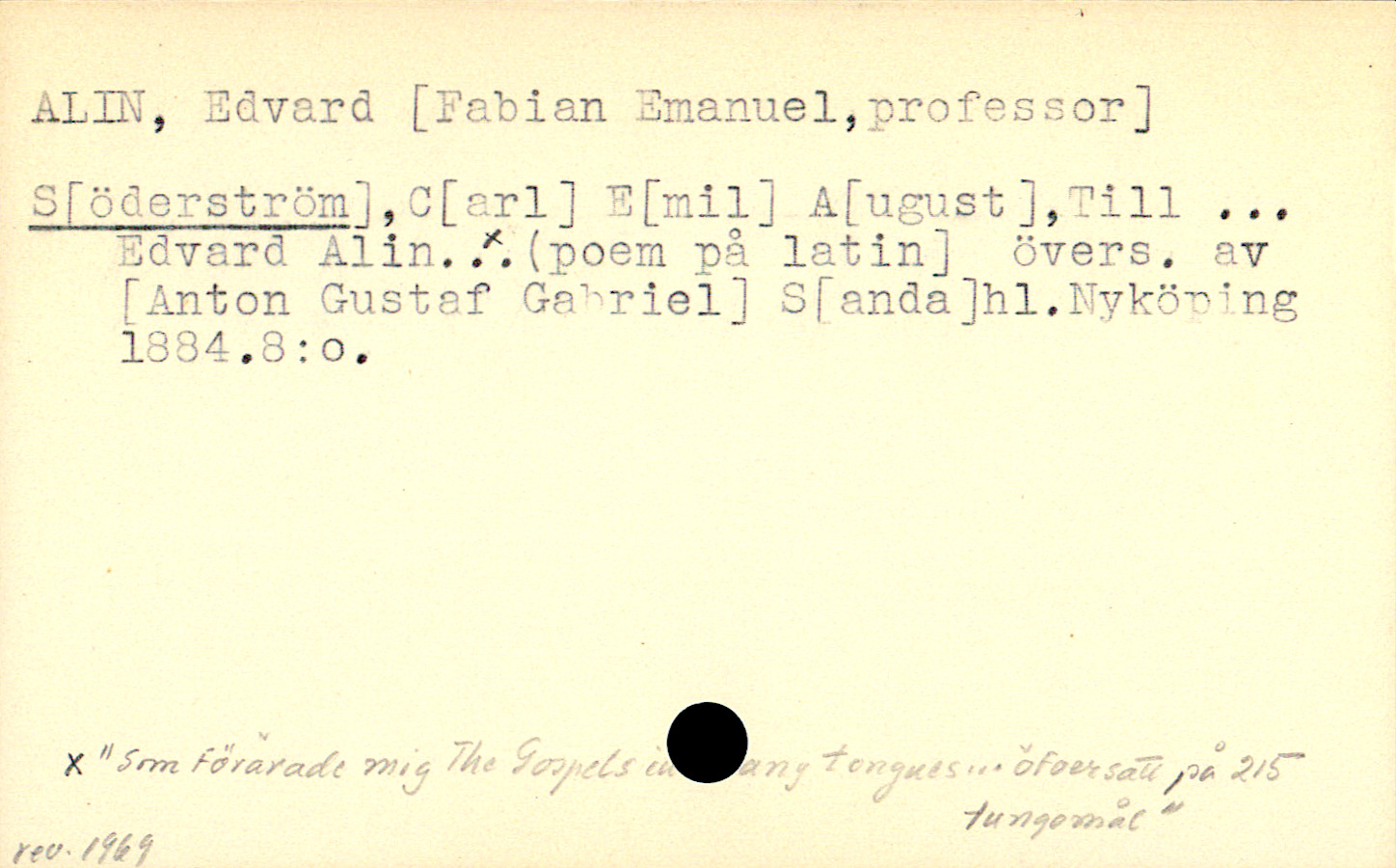 Catalogue Card_106170