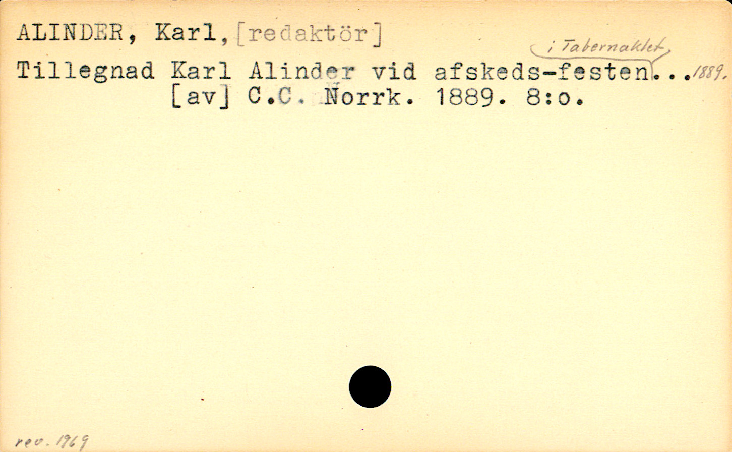 Catalogue Card_106174