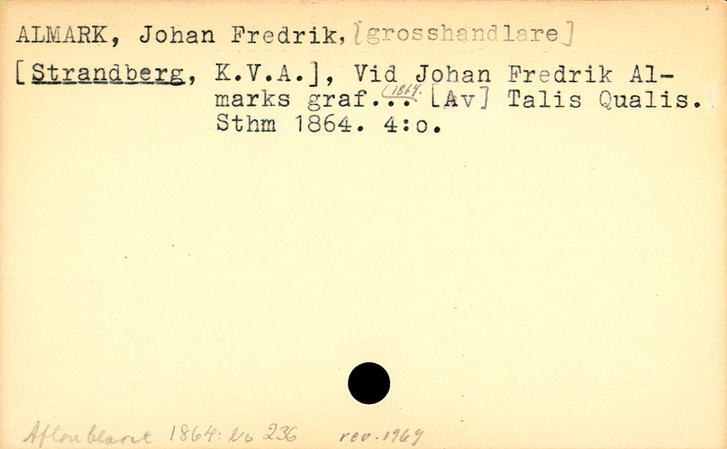 Catalogue Card_106196