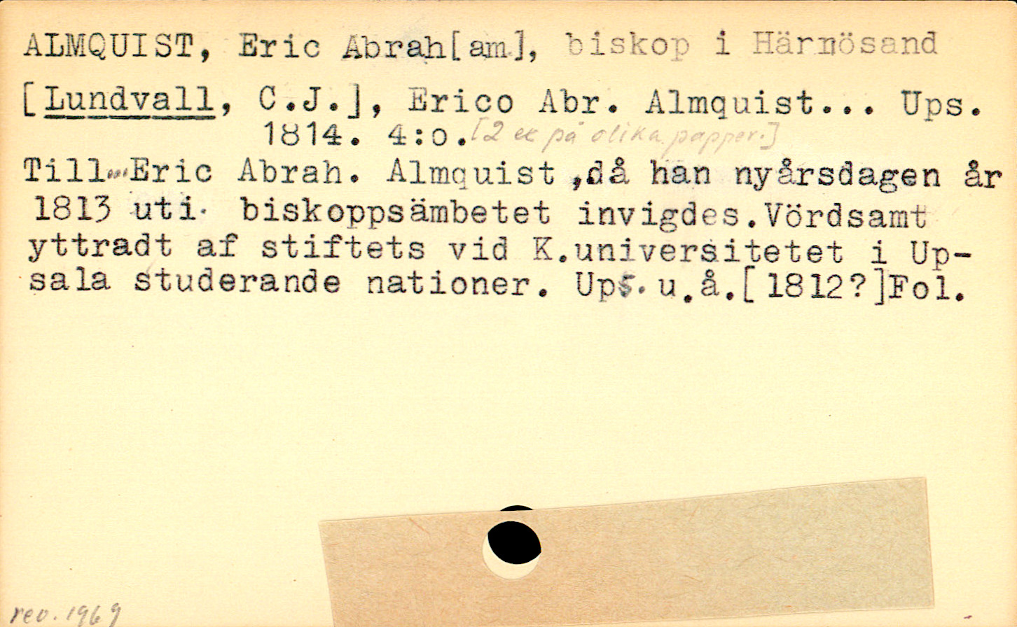 Catalogue Card_106235