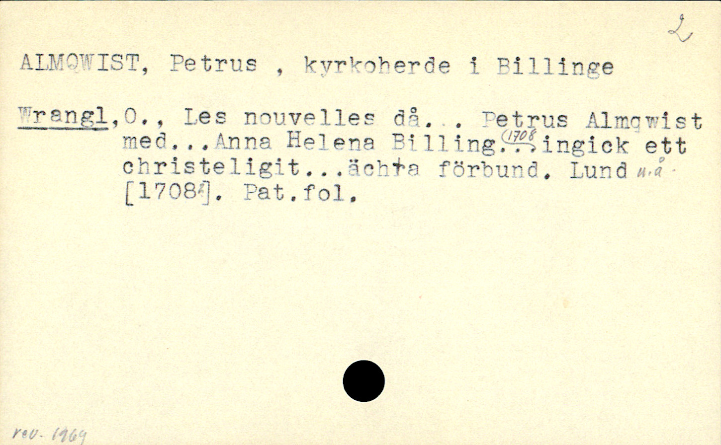 Catalogue Card_106250