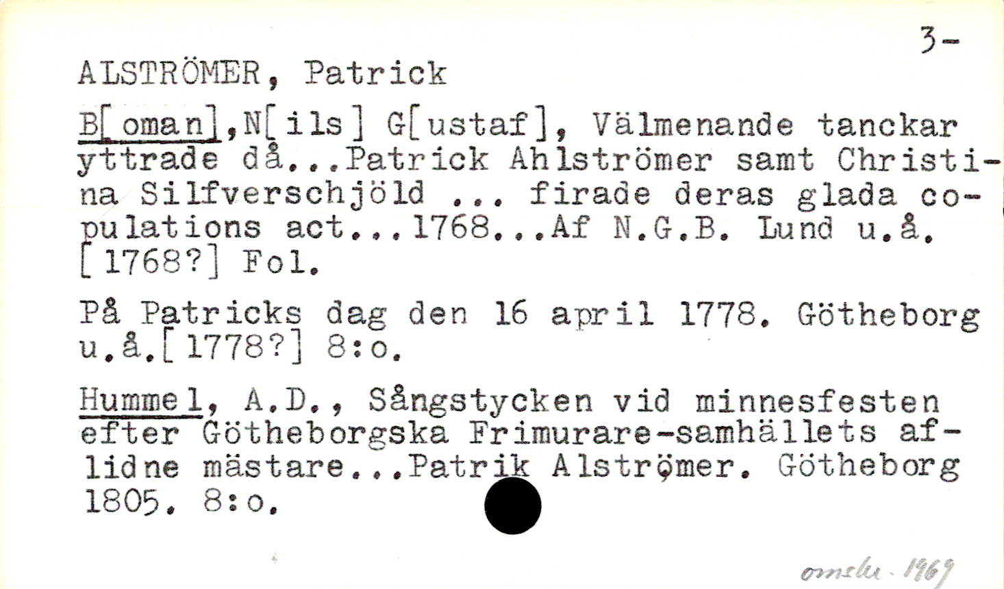 Catalogue Card_106305