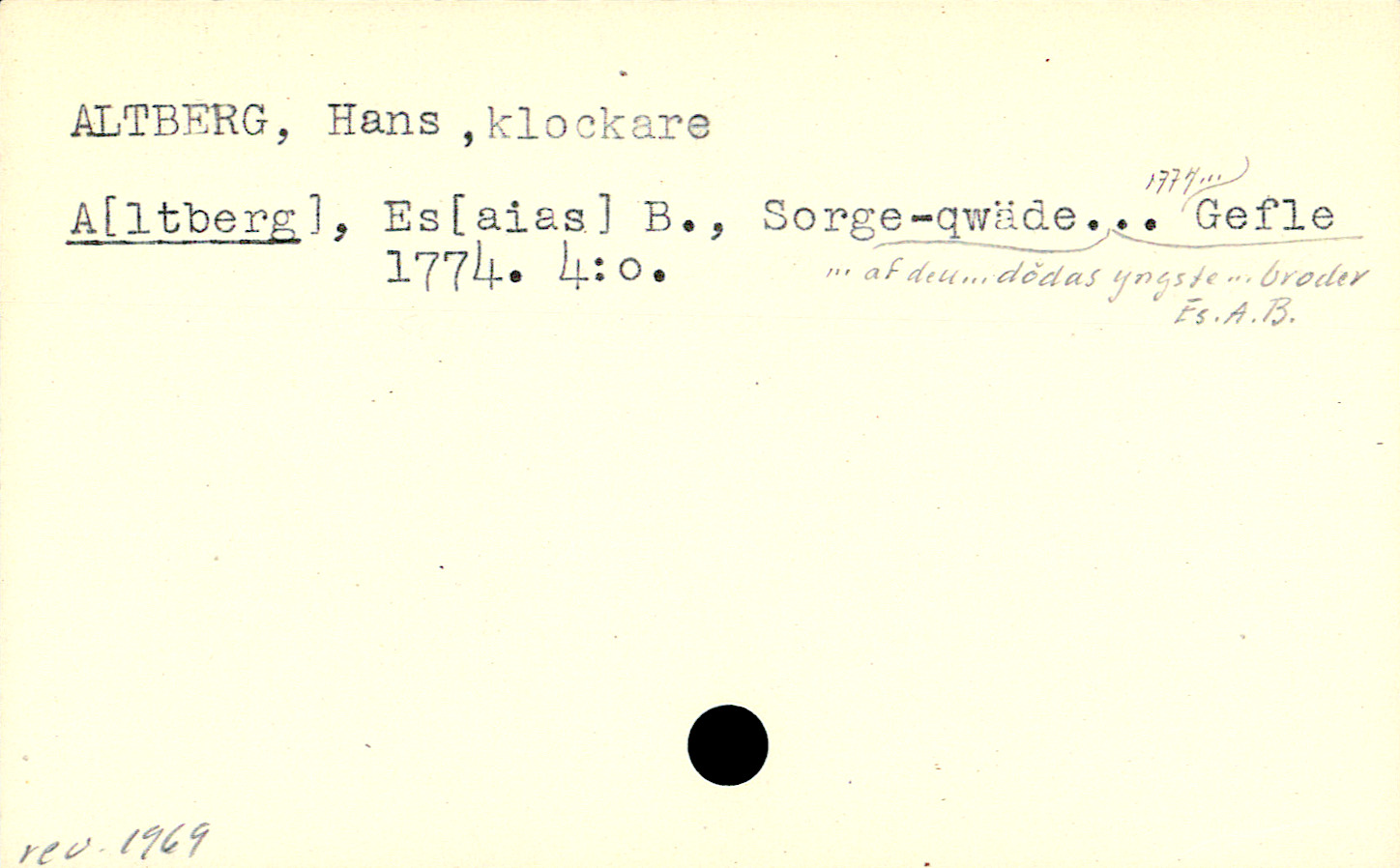 Catalogue Card_106307