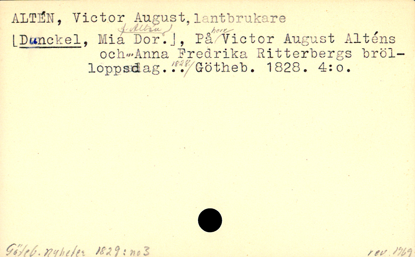 Catalogue Card_106311