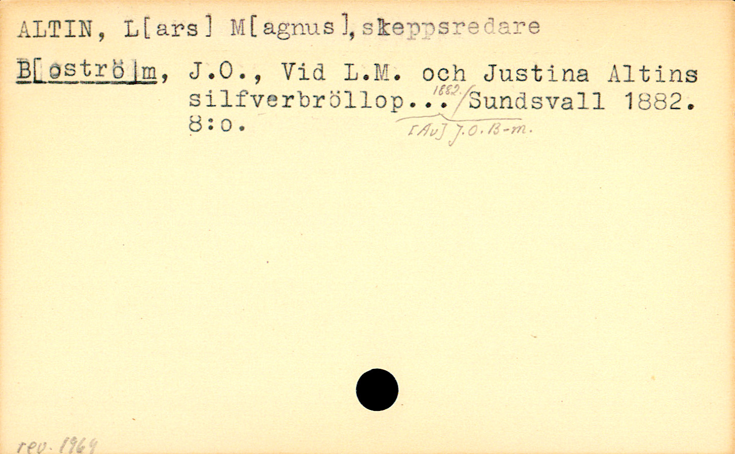 Catalogue Card_106319