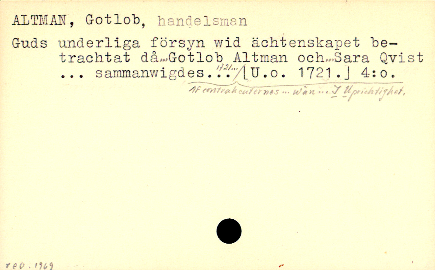 Catalogue Card_106320