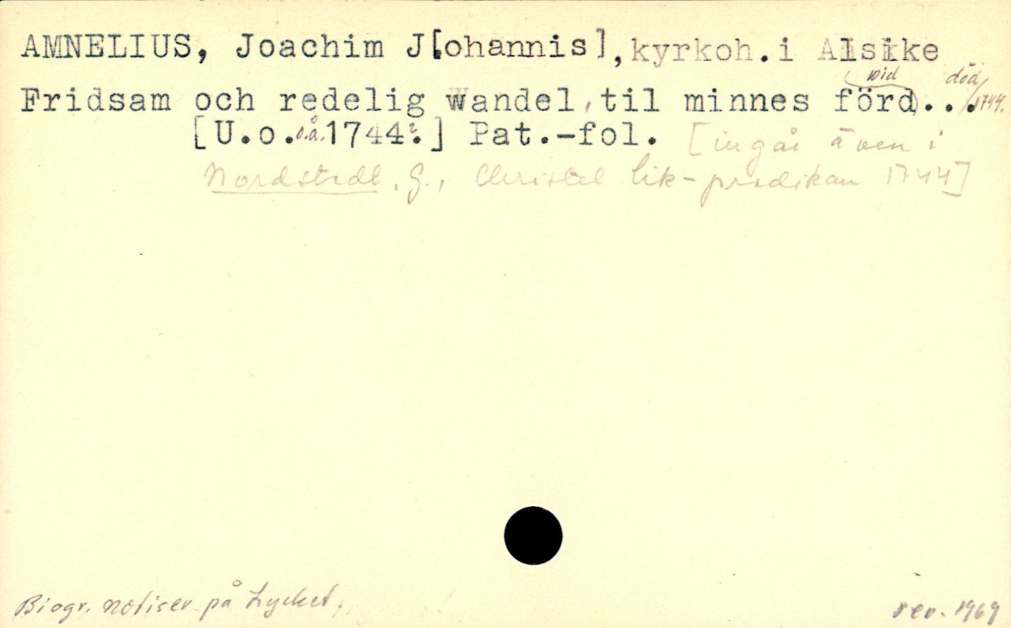 Catalogue Card_106350