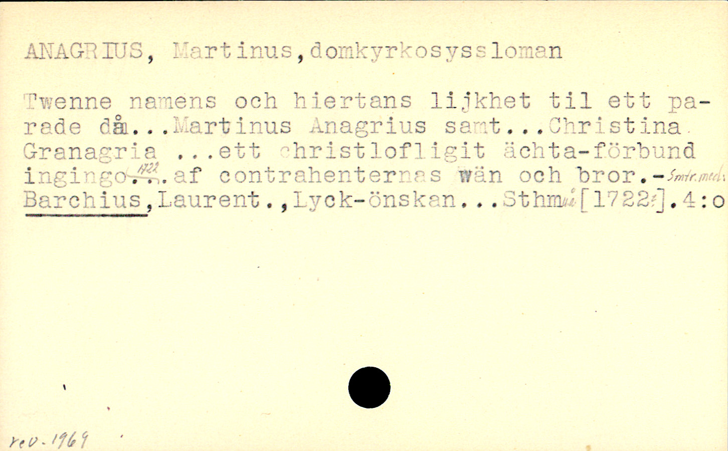 Catalogue Card_106367