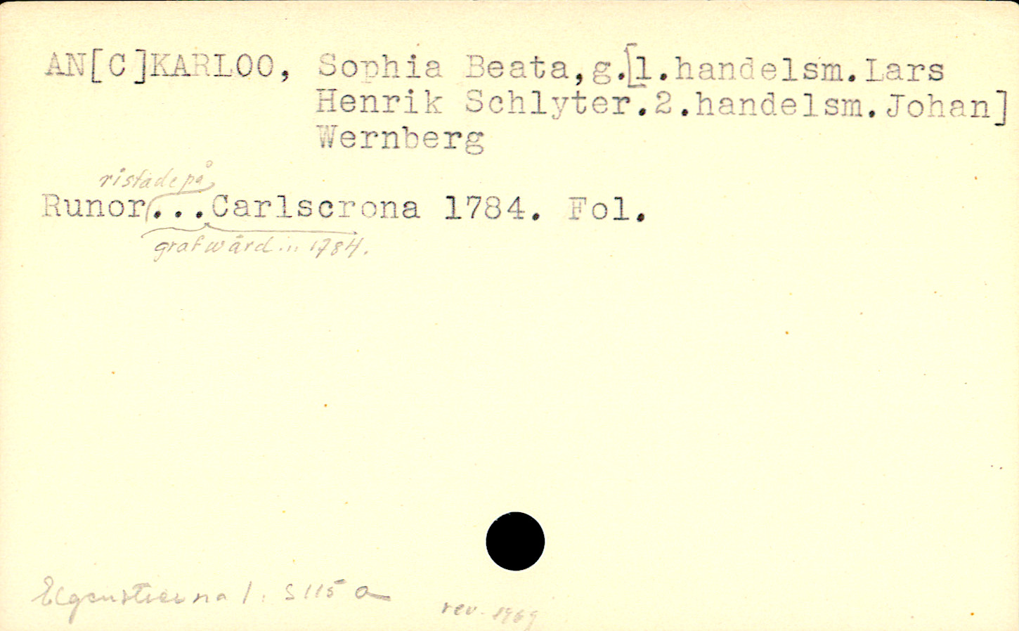 Catalogue Card_106380