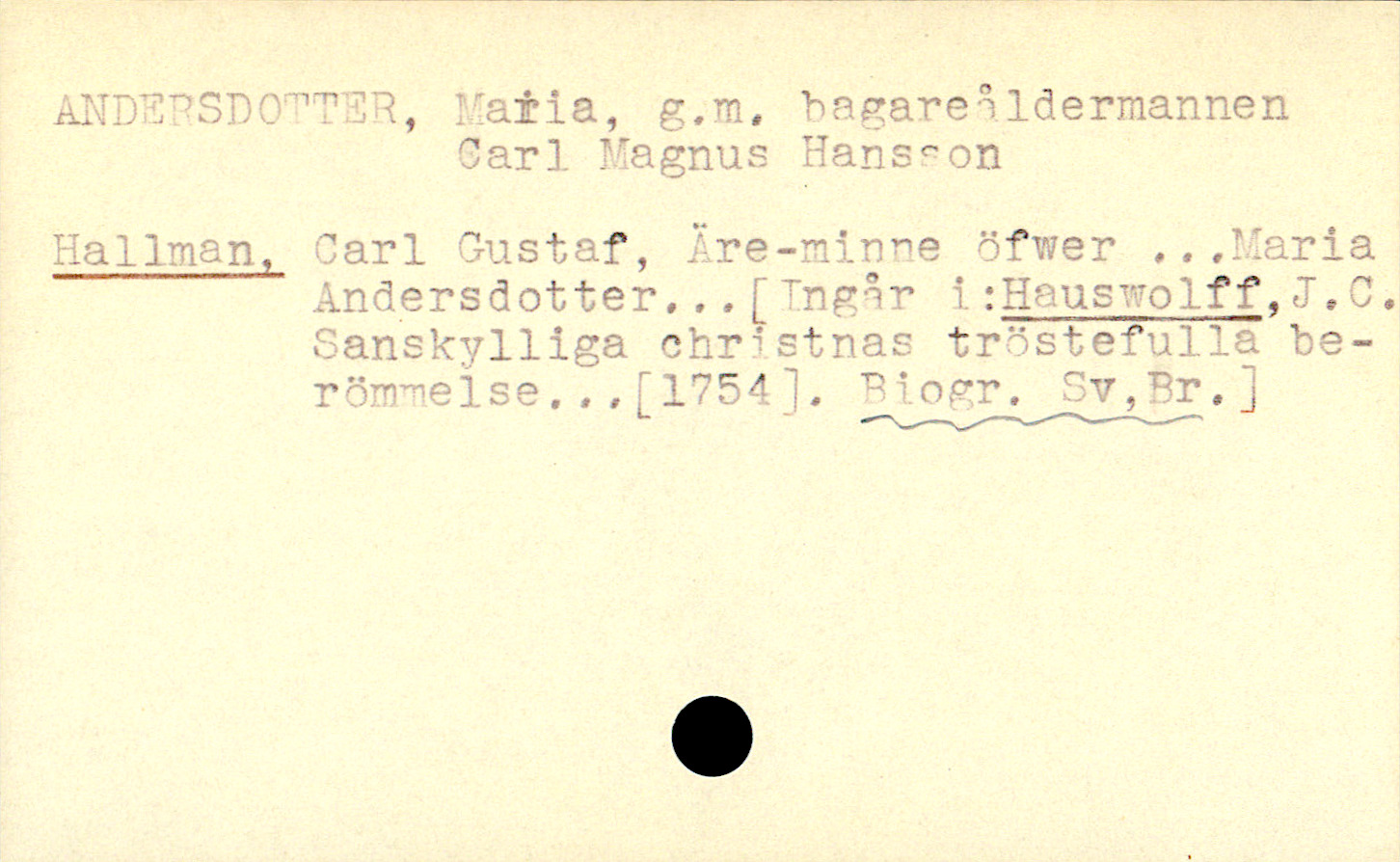 Catalogue Card_106399