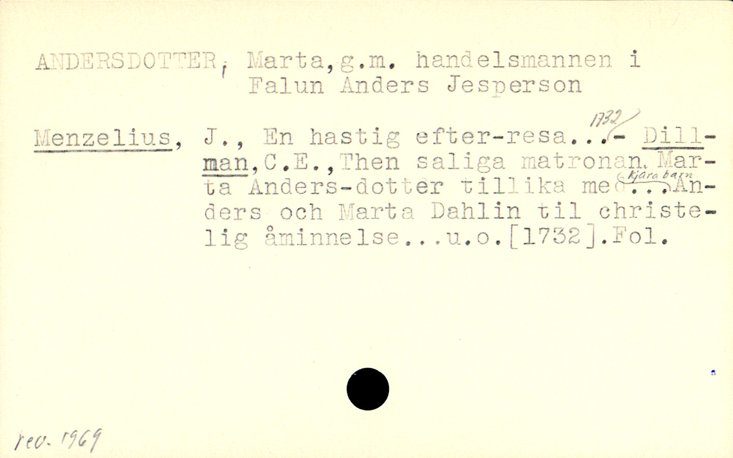 Catalogue Card_106401