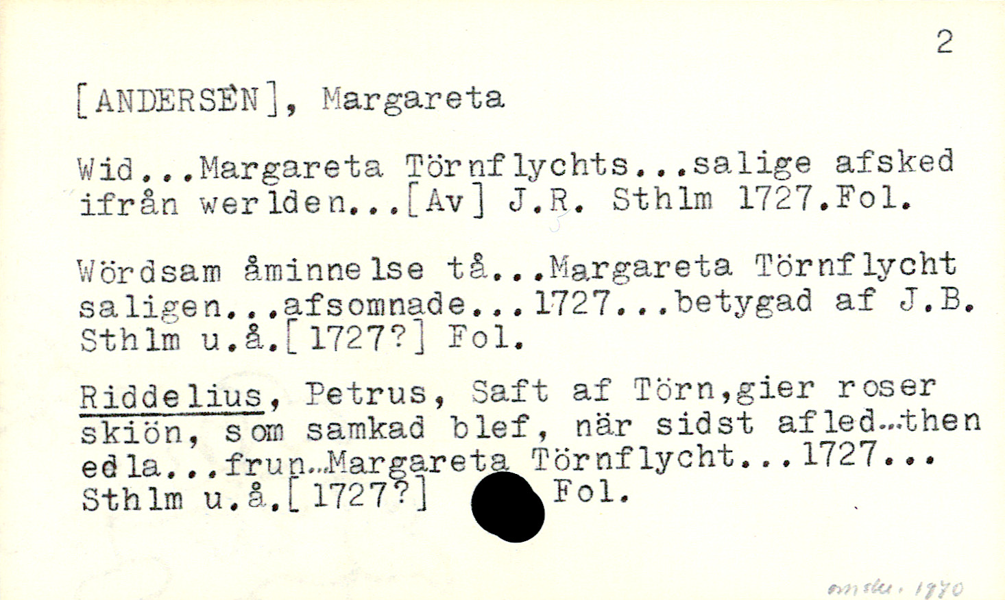 Catalogue Card_106404