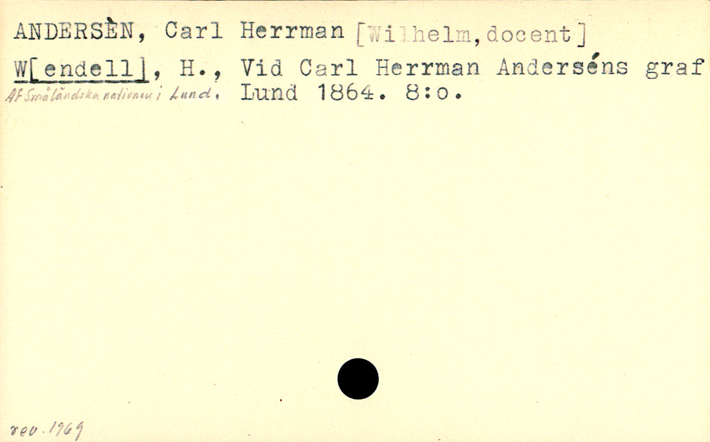 Catalogue Card_106405