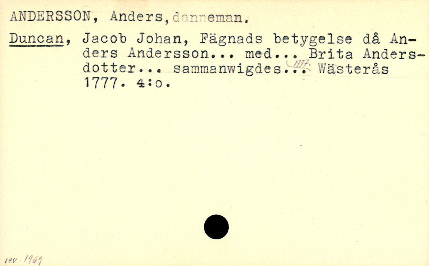 Catalogue Card_106406