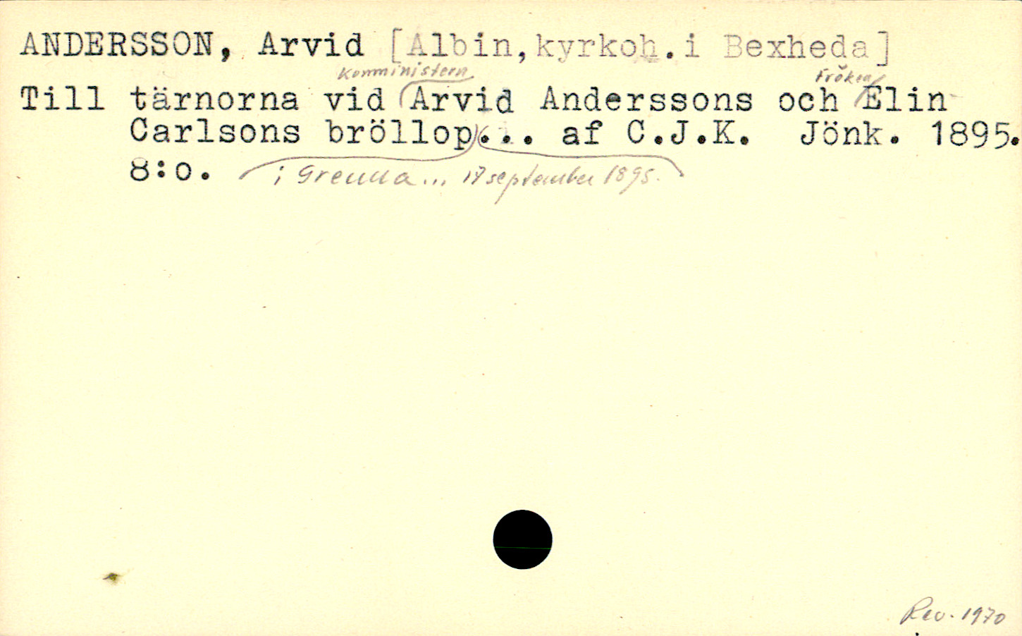 Catalogue Card_106417