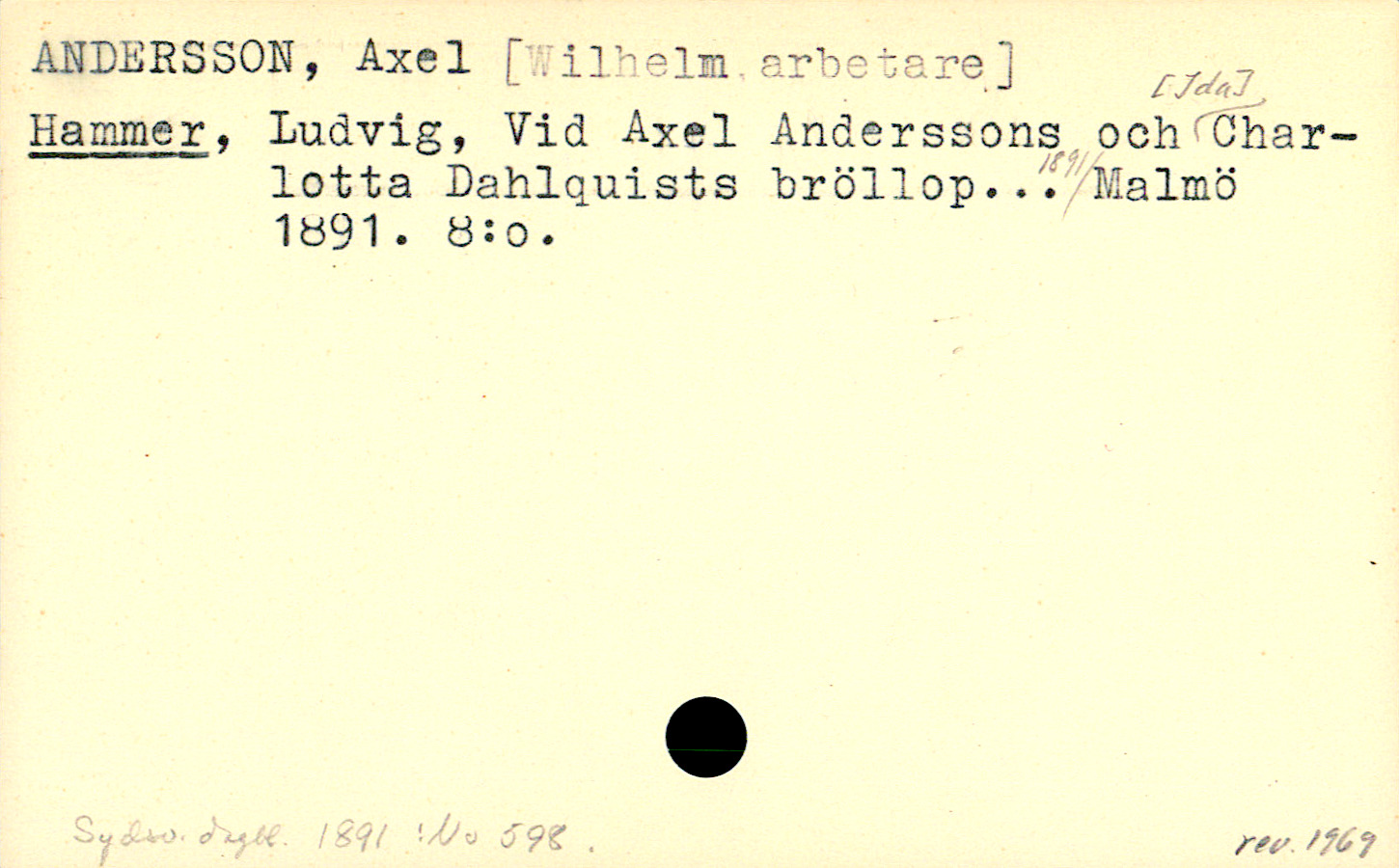 Catalogue Card_106418