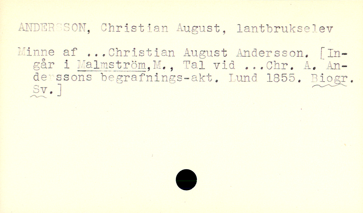 Catalogue Card_106425