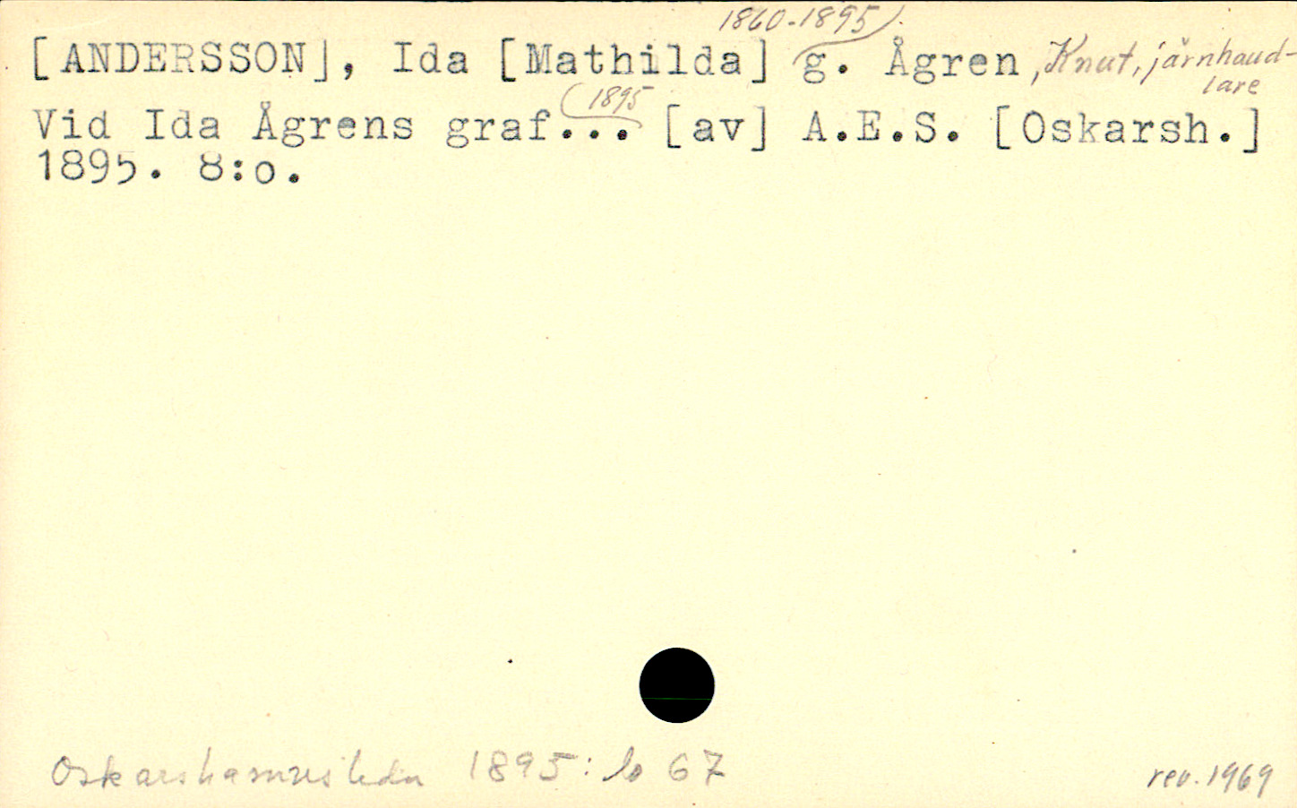 Catalogue Card_106440