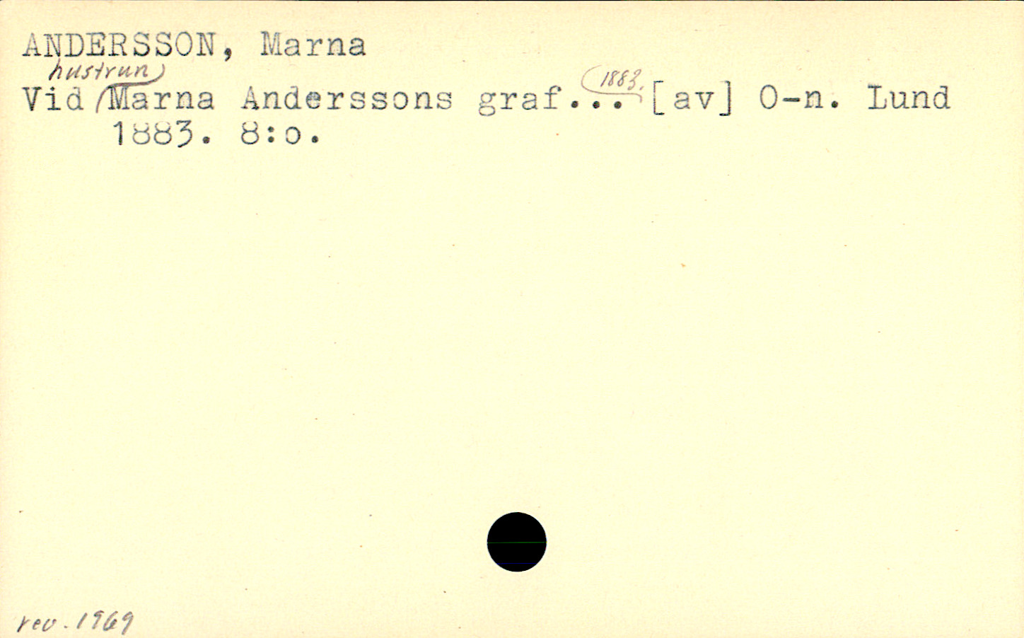 Catalogue Card_106456